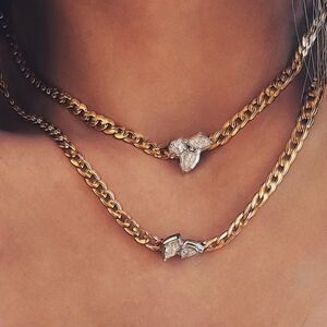 New Waterproof Gold Necklace